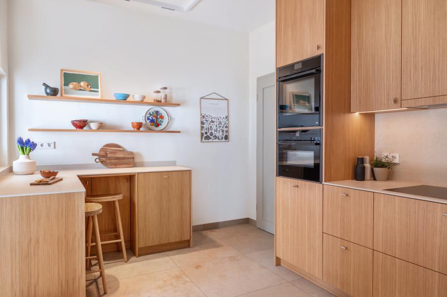 Moderne Küche in einem Landhaus