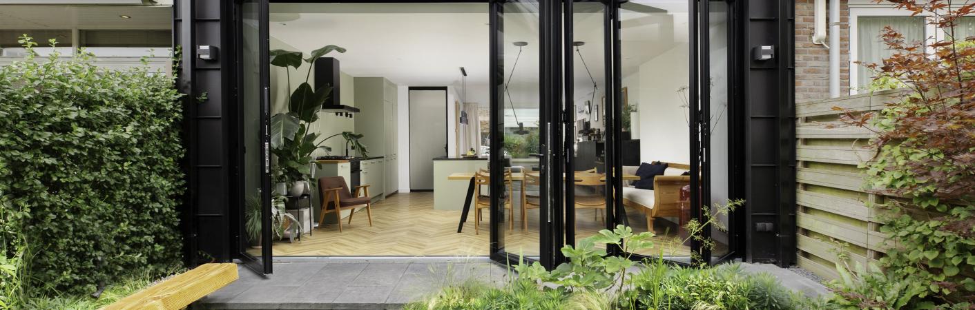 Glas-Faltwand von Solarlux